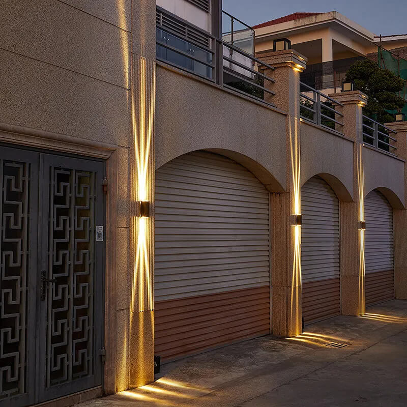 Rectangular LED Outdoor Wall Lights