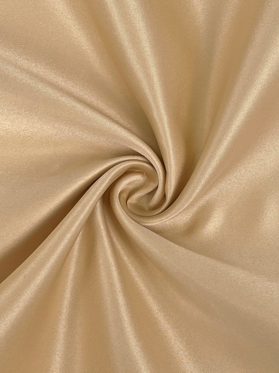 Lapel Neck Crisscross Satin A Line Maxi Dress