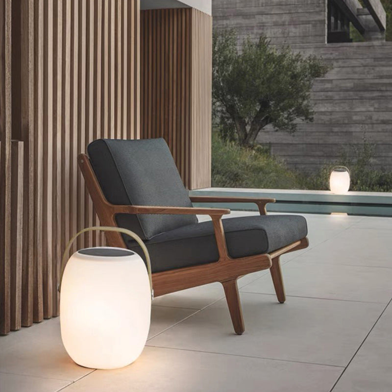 Portable Outdoor Basket Lamp