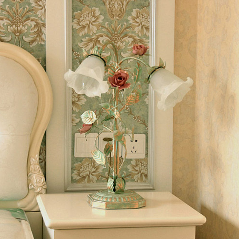 Floral Bell Table Lamp