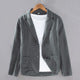 Pocketed Collared Notched Buttoned Blazer