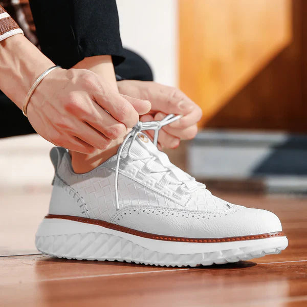 Stitched Platform Shoes
