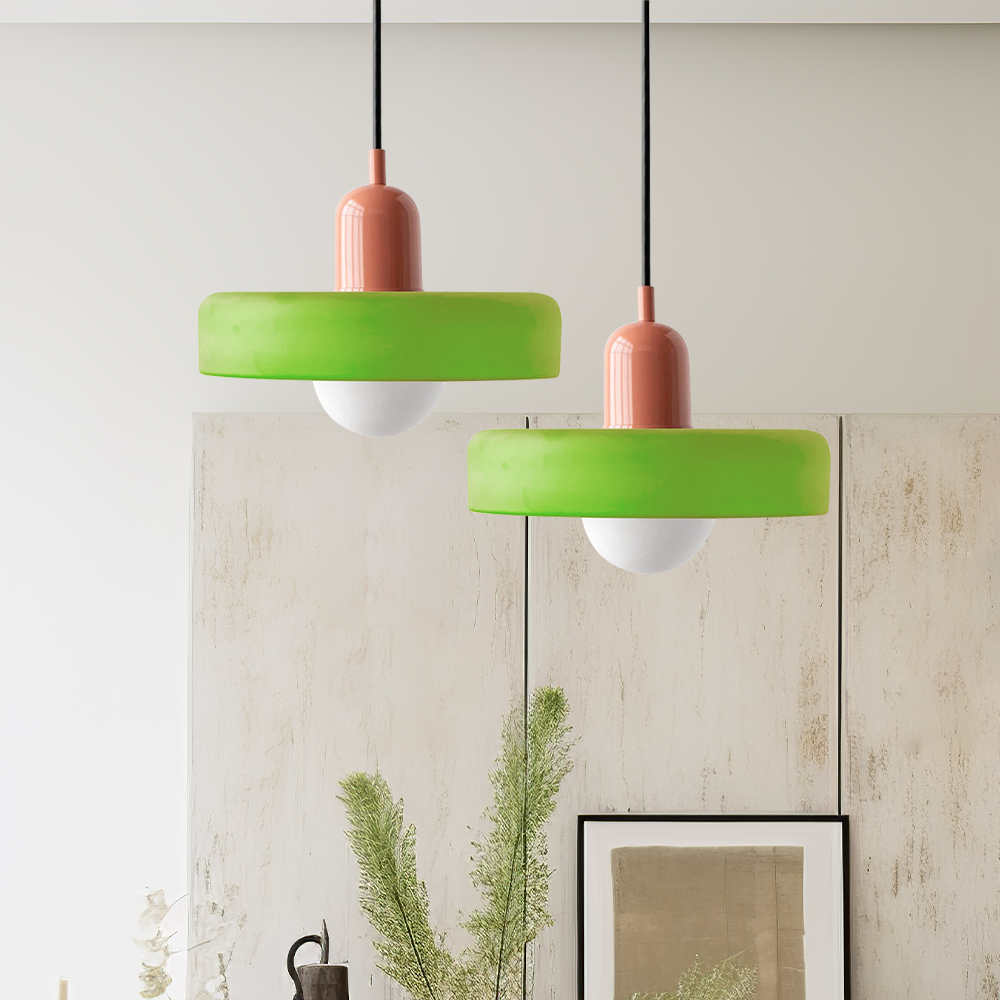 Pendant Light with Glass Shade
