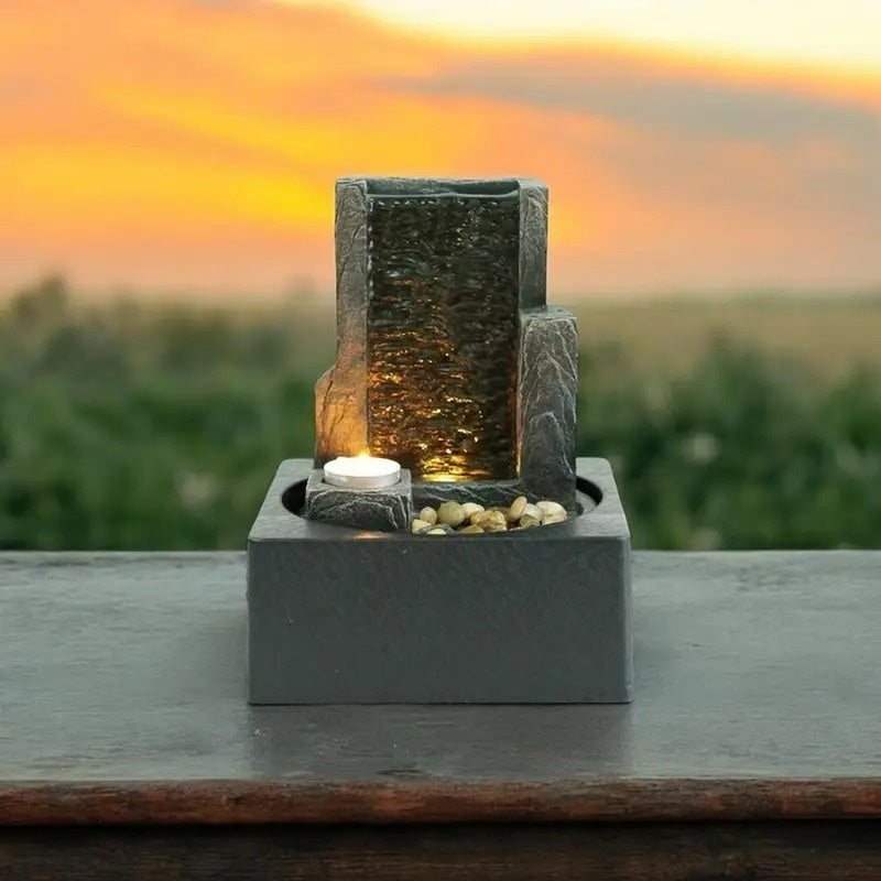 Rectangular Tabletop Fountain