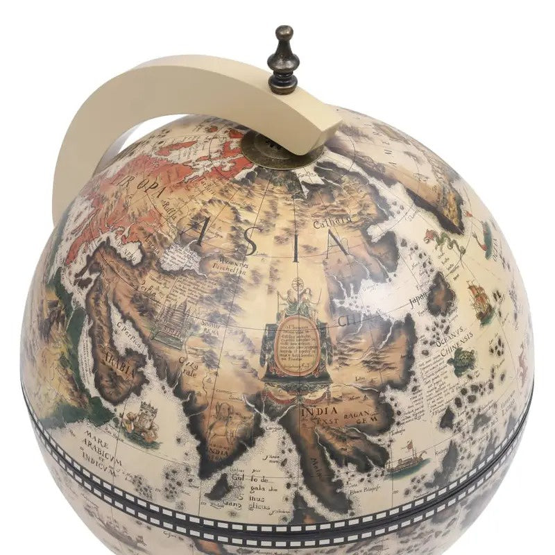 Rotating Tabletop Storage Globe