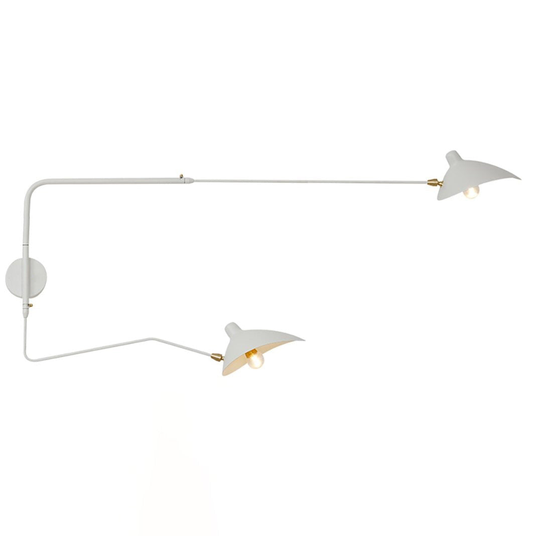Adjustable Swing-Arm Wall Lamp