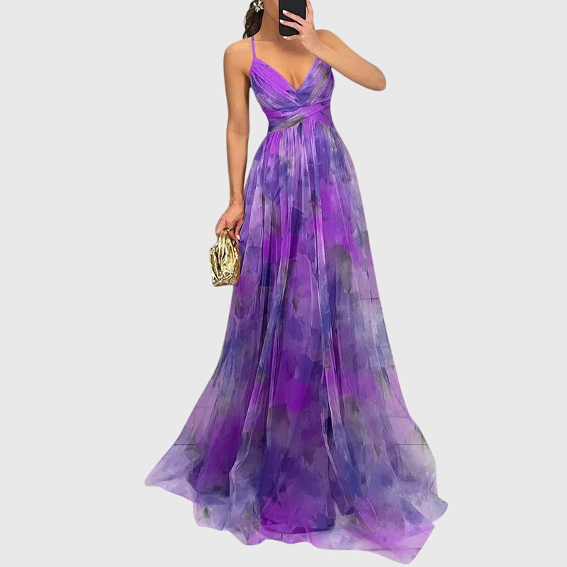 Ruched Flowy Dress