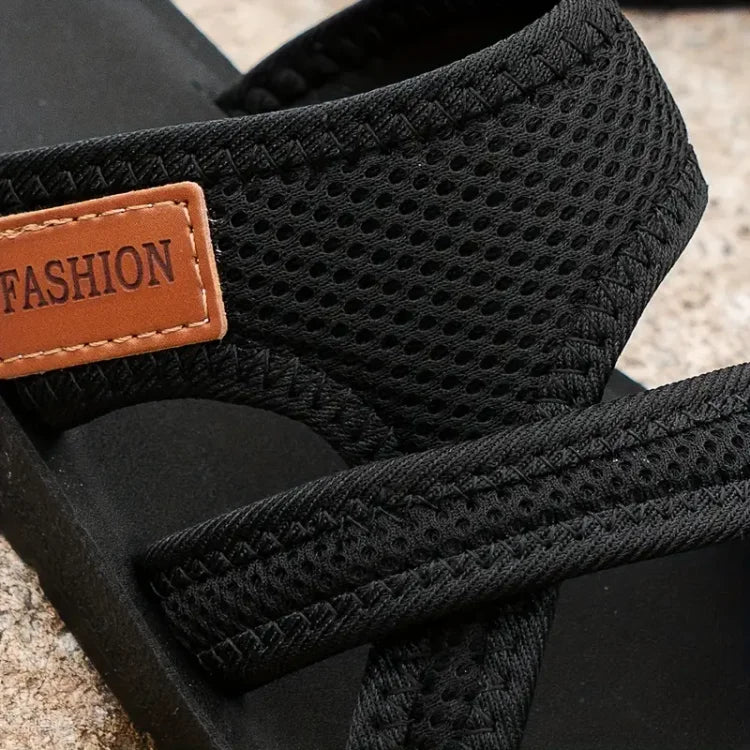 Solid Crisscross Strap Open Toe Sandals
