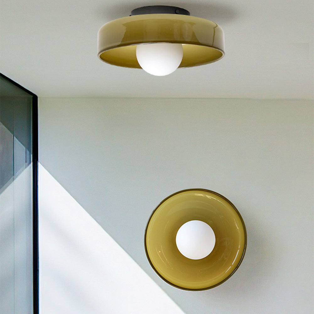 Glossy Dome Ceiling Light