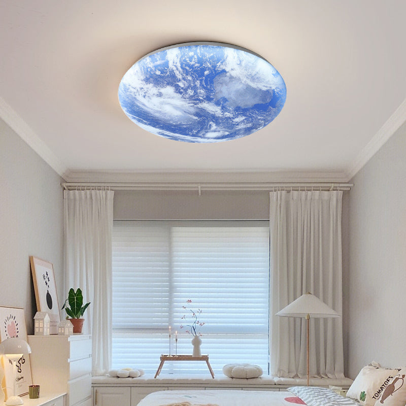 Moon Round LED Ceiling Light