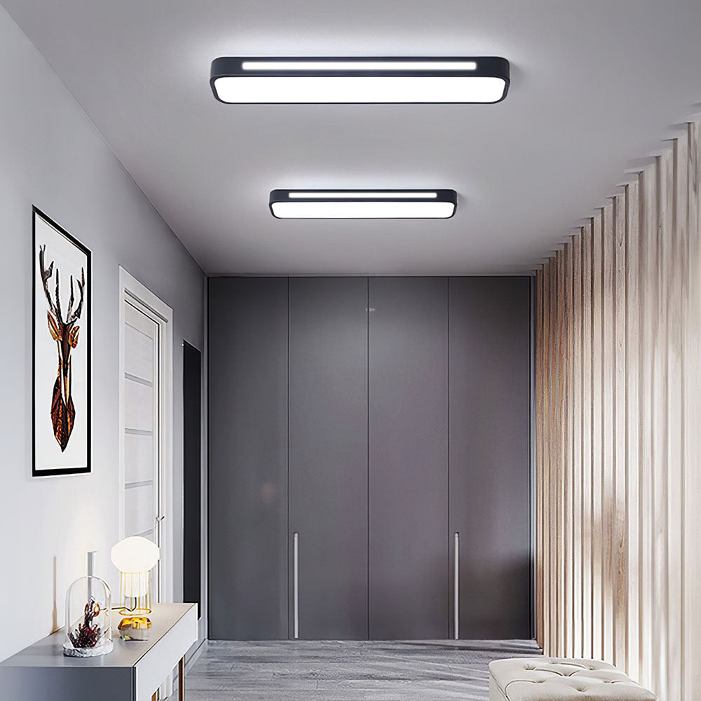 Rectangular Flush Mount Ceiling Light