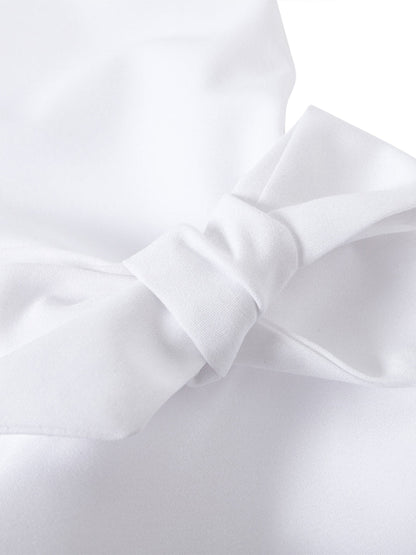 Tiered Ruffle Cuff Button Up Blouse