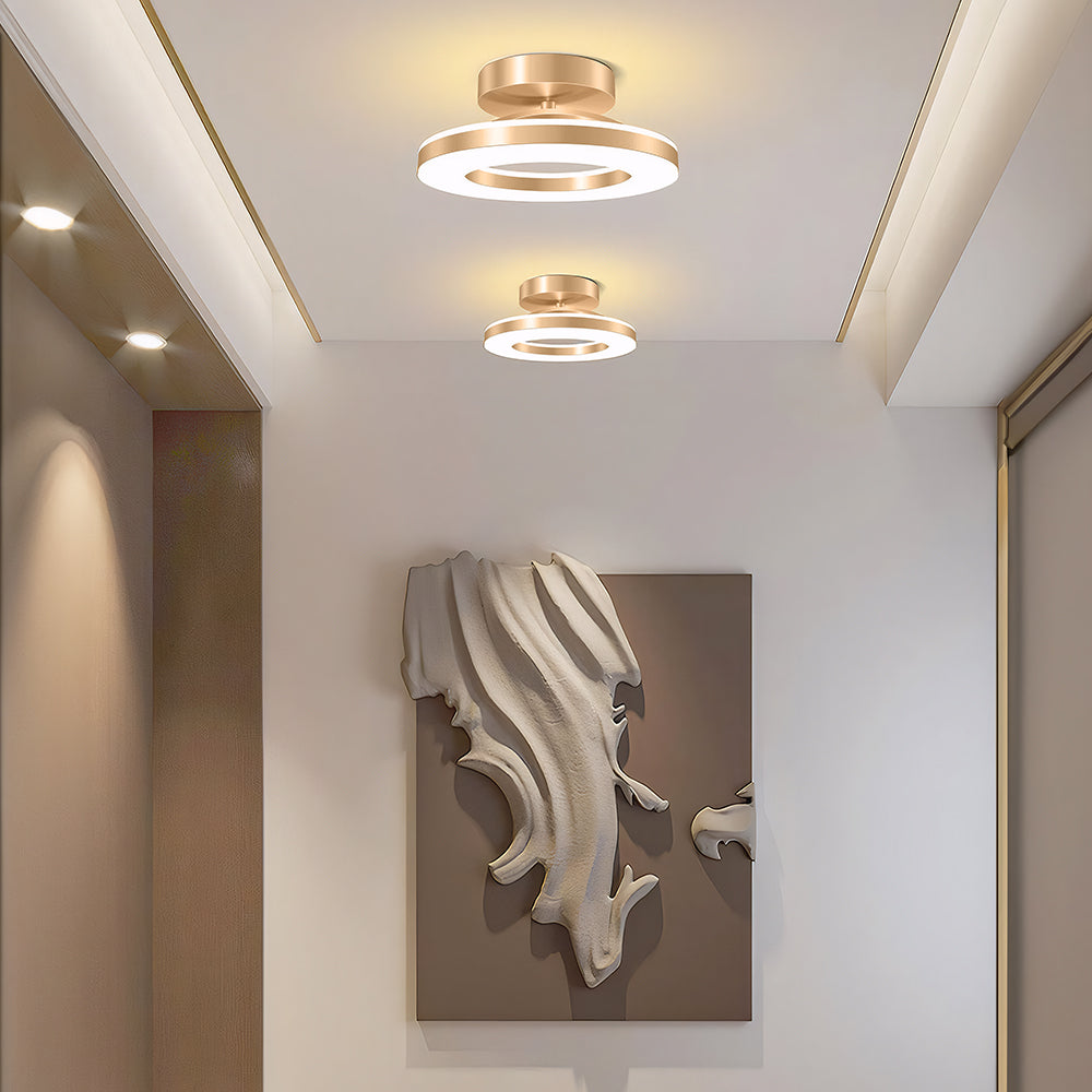 Halo Ring Flush Mount Ceiling Light