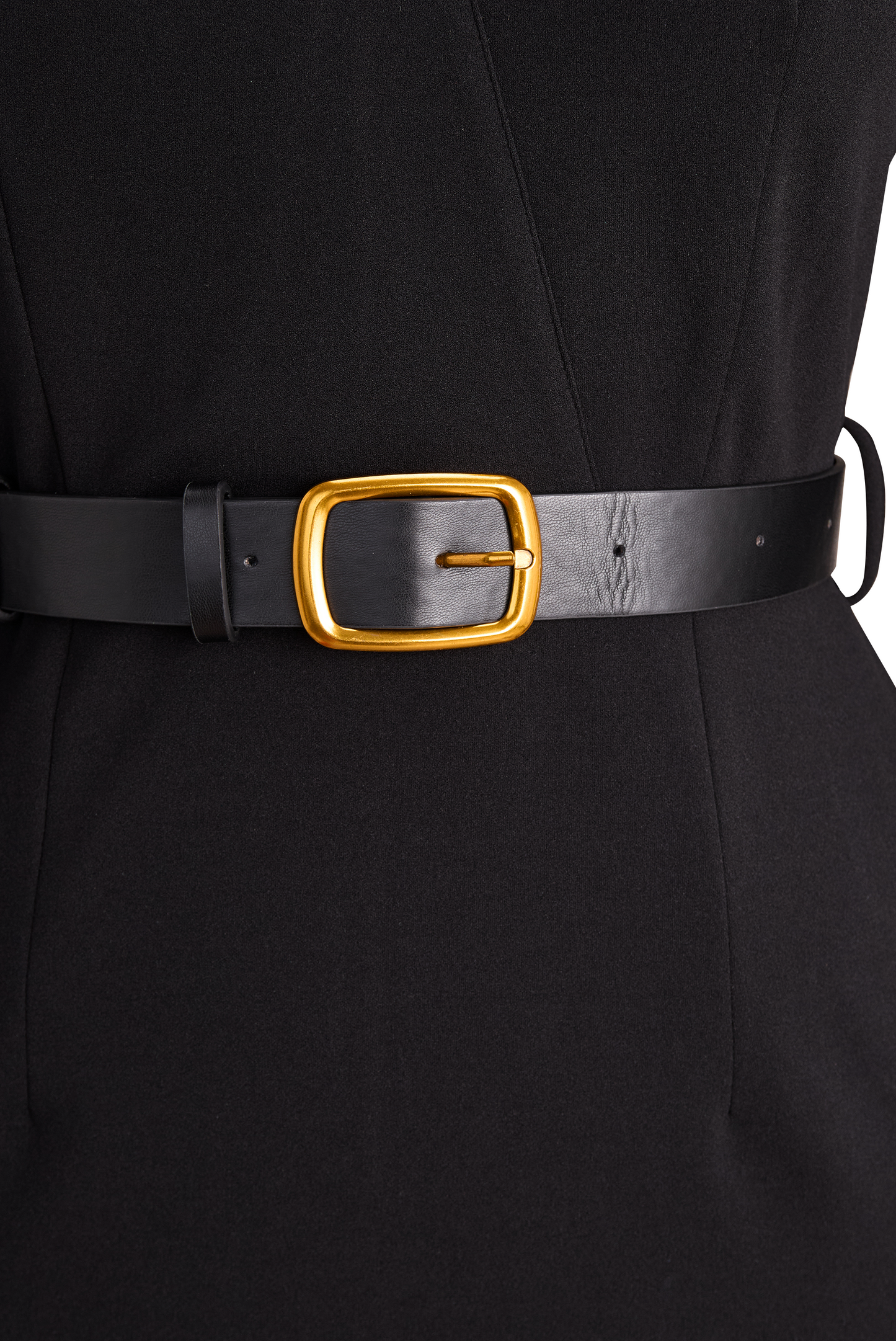 Surplice Belted Sheath Dress