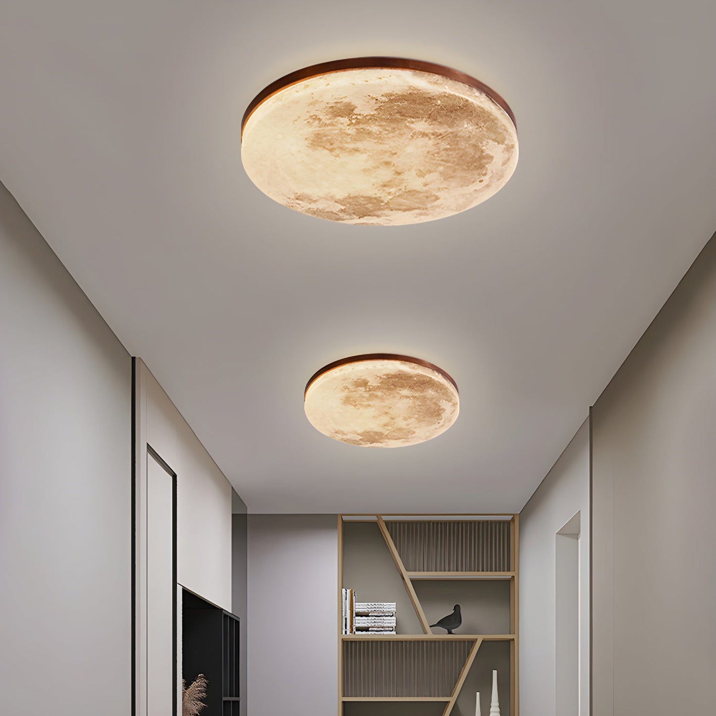 Moon Round LED Ceiling Light