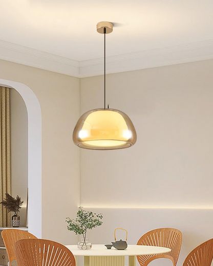 Translucent Encapsulated Dome Pendant Lamp
