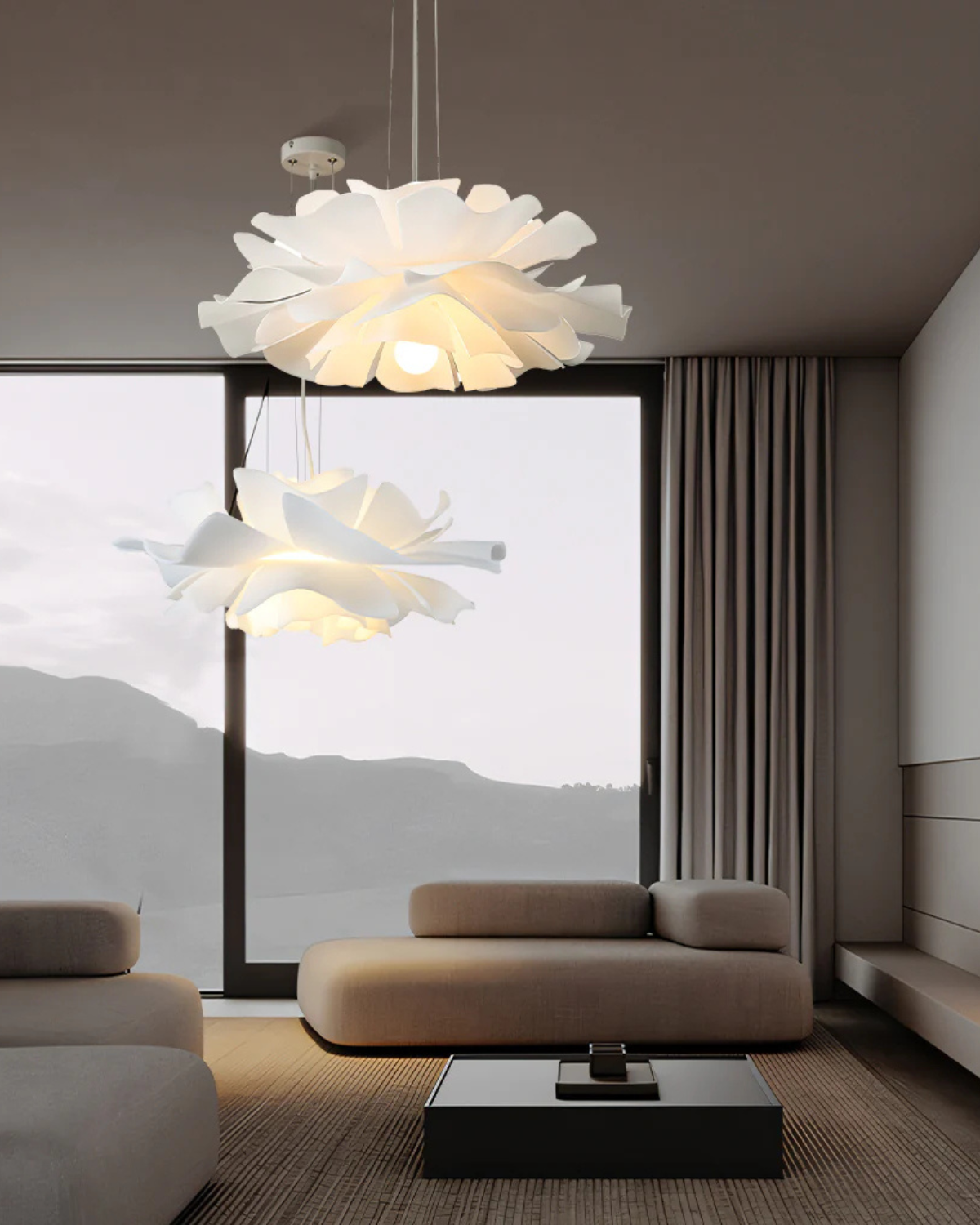 Blooming Petals Ceiling Lamp