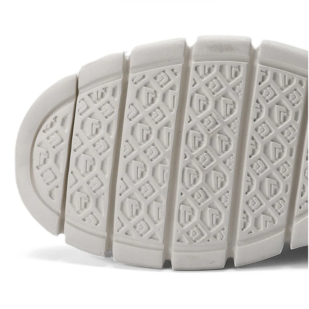 Textured Laced Paneled Ridged Low Sneakers