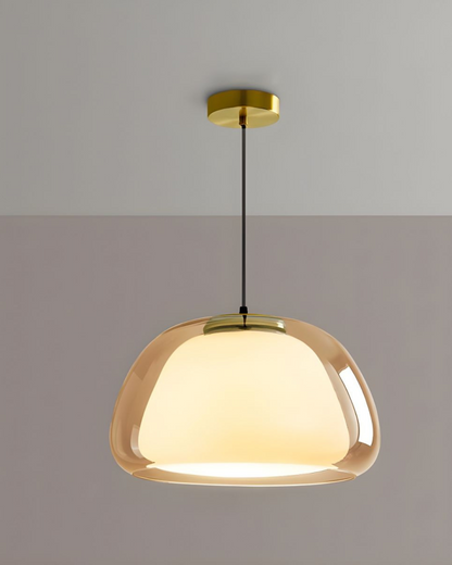 Translucent Encapsulated Dome Pendant Lamp