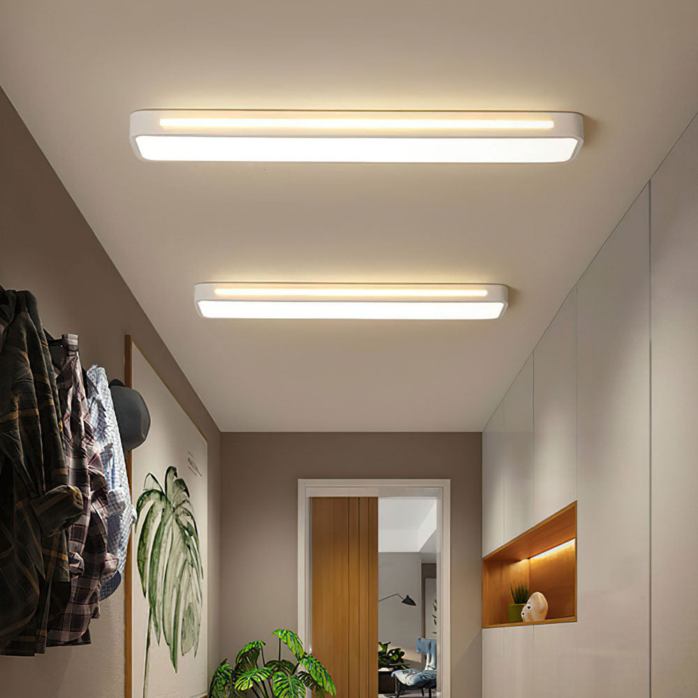 Rectangular Flush Mount Ceiling Light