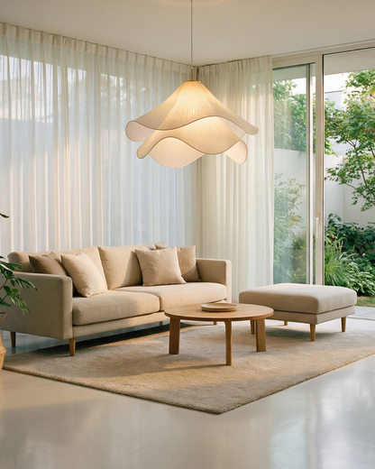 Layered Petal Pendant Lamp