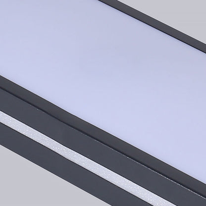 Rectangular Flush Mount Ceiling Light