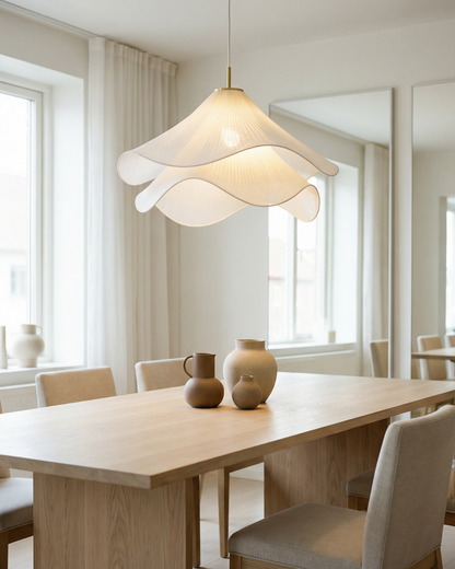 Layered Petal Pendant Lamp