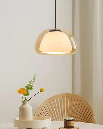 Translucent Encapsulated Dome Pendant Lamp