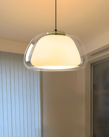 Translucent Encapsulated Dome Pendant Lamp