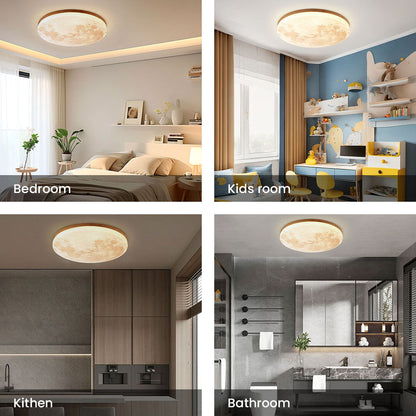 Moon Round LED Ceiling Light
