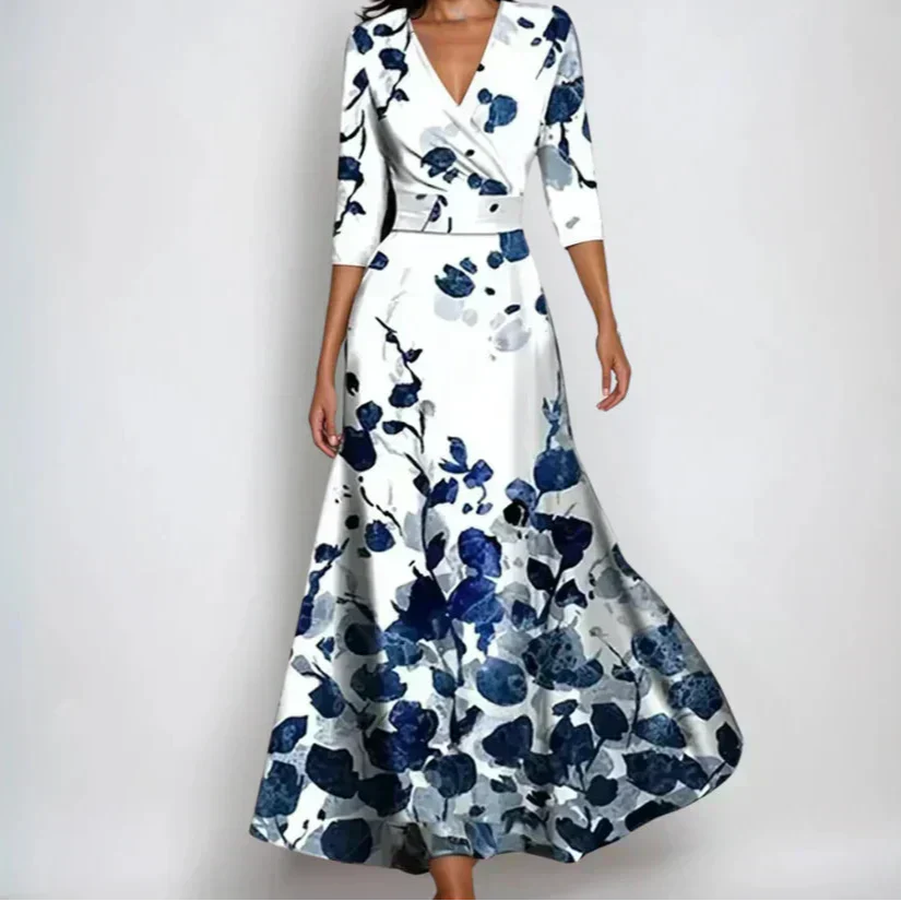 Floral Printed Wrap Dress