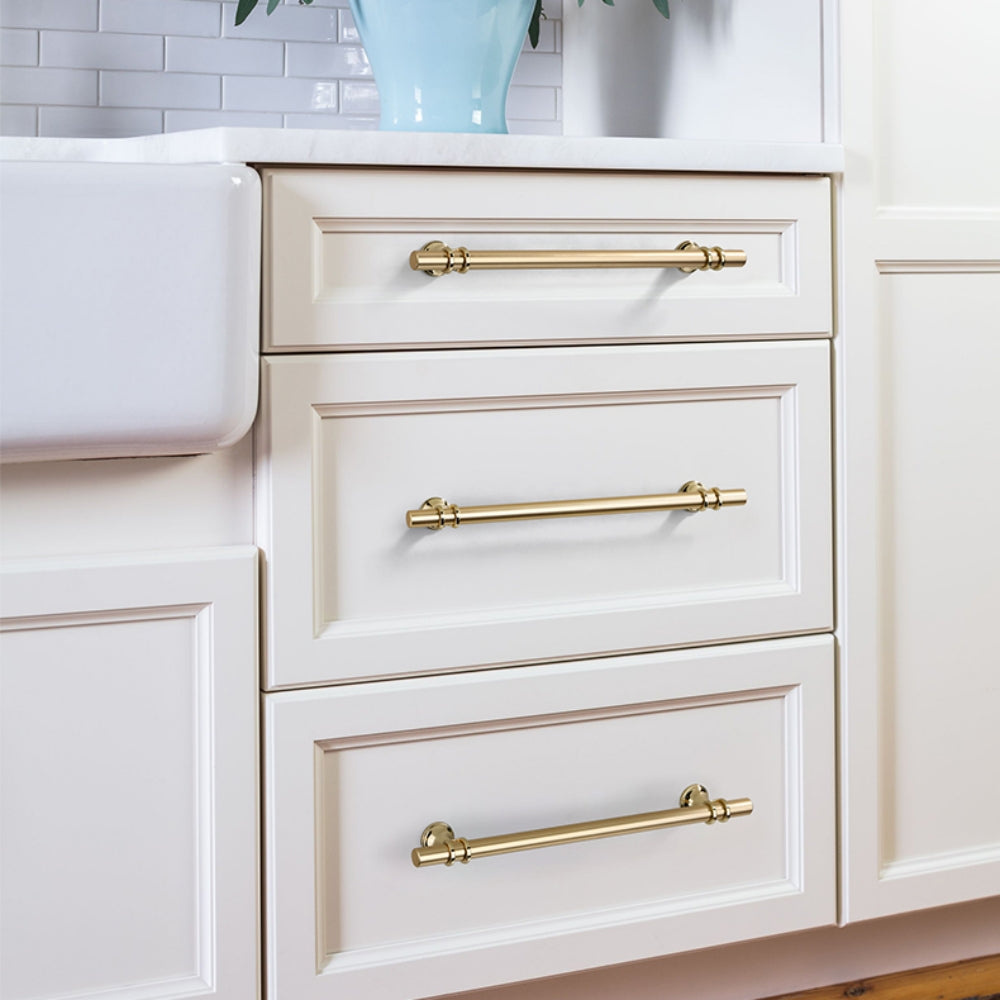 Polished Linear Drawer Handle