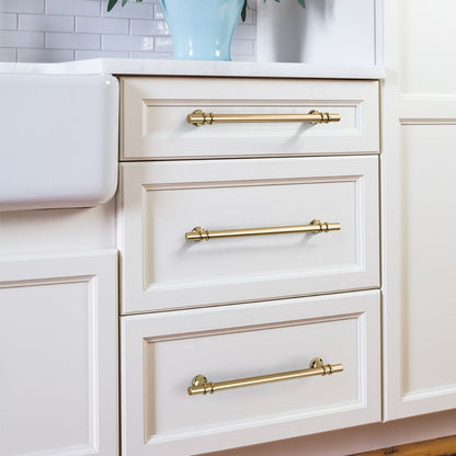 Polished Linear Drawer Handle