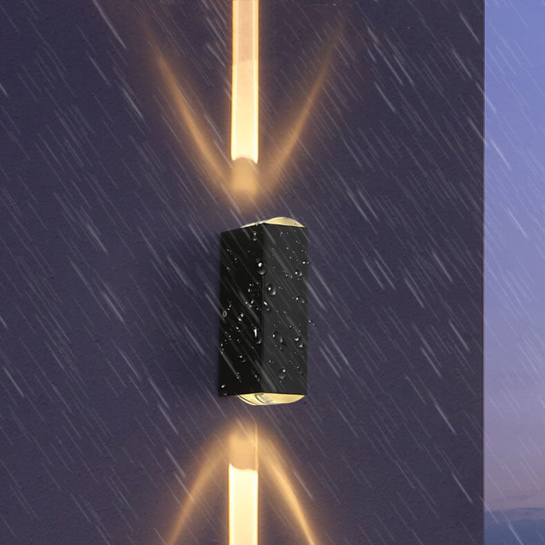 Rectangular LED Outdoor Wall Lights