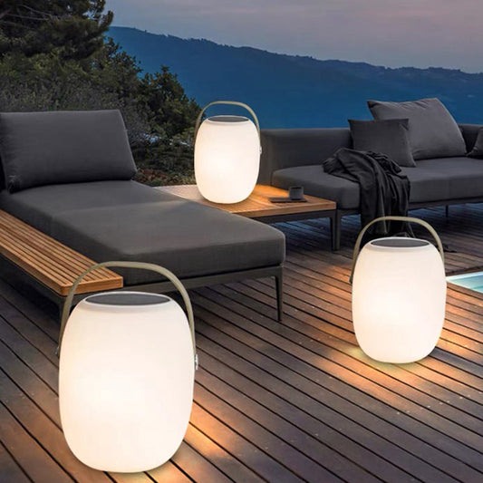 Portable Outdoor Basket Lamp