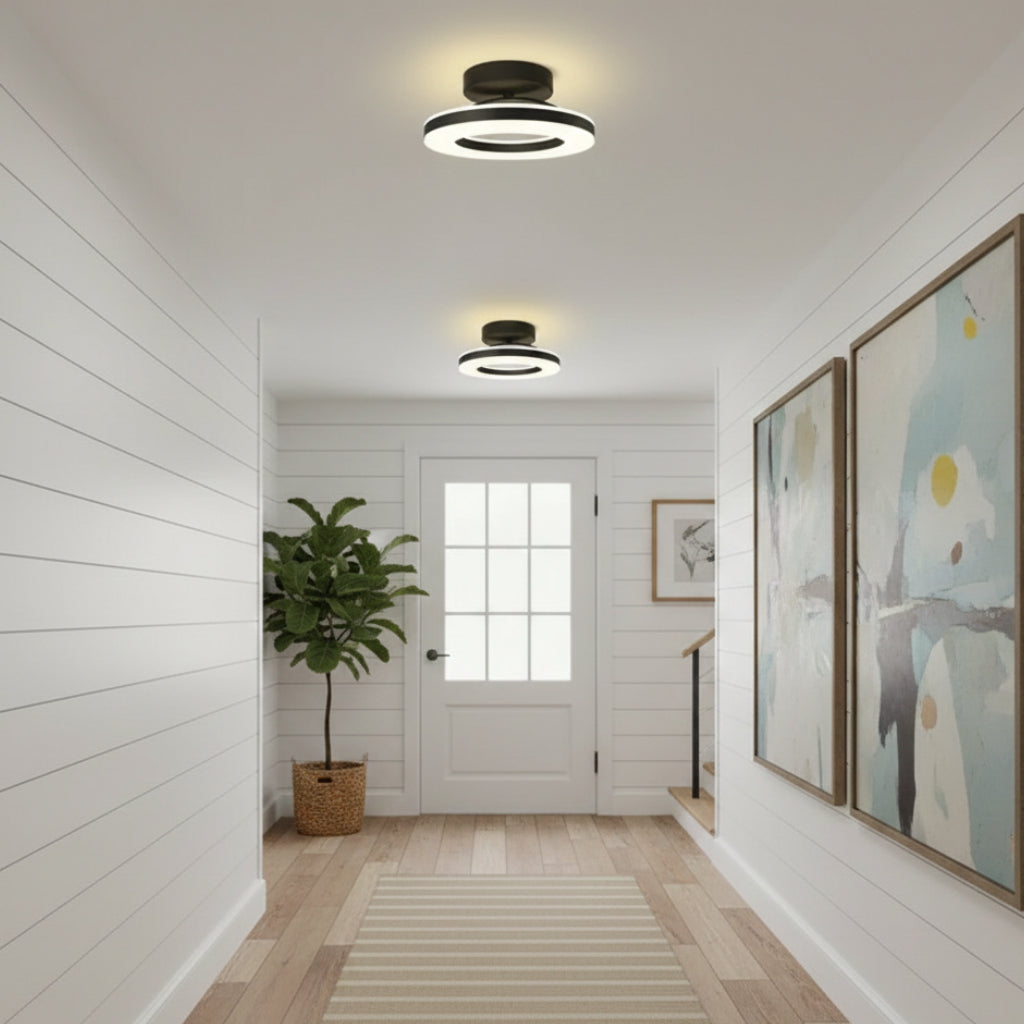 Halo Ring Flush Mount Ceiling Light