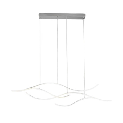 Wave Shaped LED Linear Ceiling Light