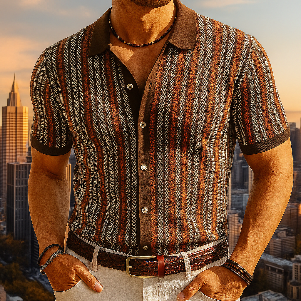 Buttoned Collared Shirt