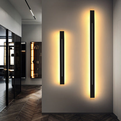 Vertical Linear Wall Mounted Lamp
