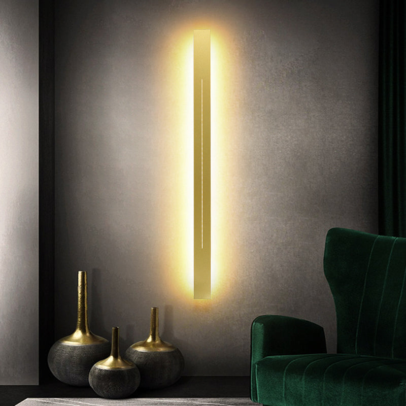 Vertical Linear Wall Mounted Lamp
