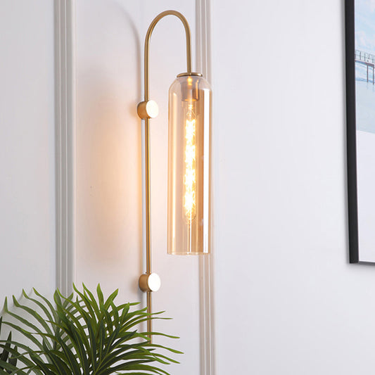 Vertical Gooseneck Wall Light
