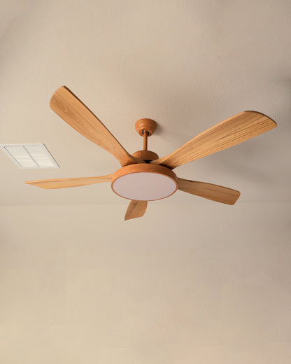 LED Ceiling Light with Reversible Fan