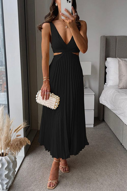Backless A-Line Dress