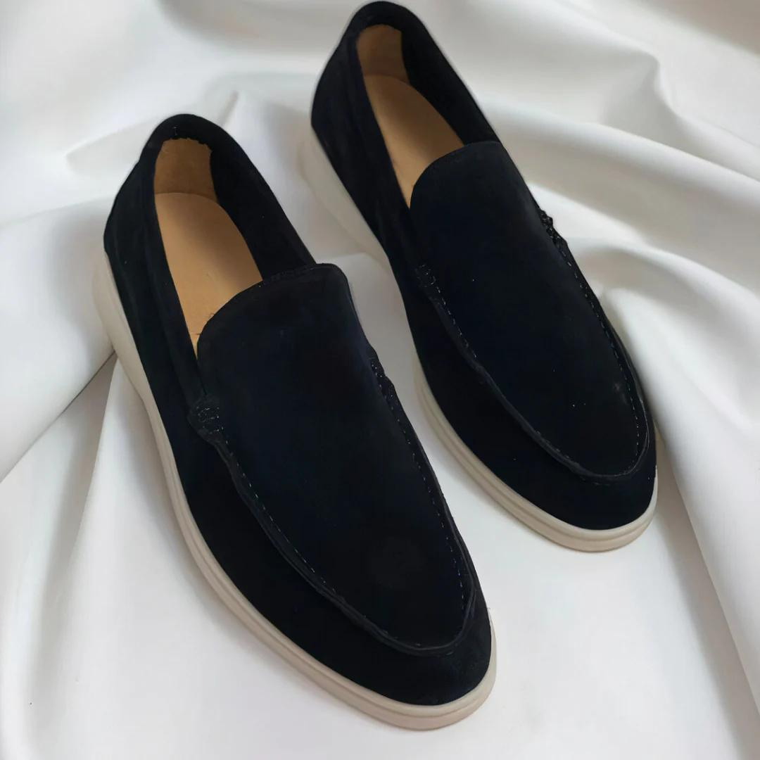 Round Toe Slip-On Men's Loafers