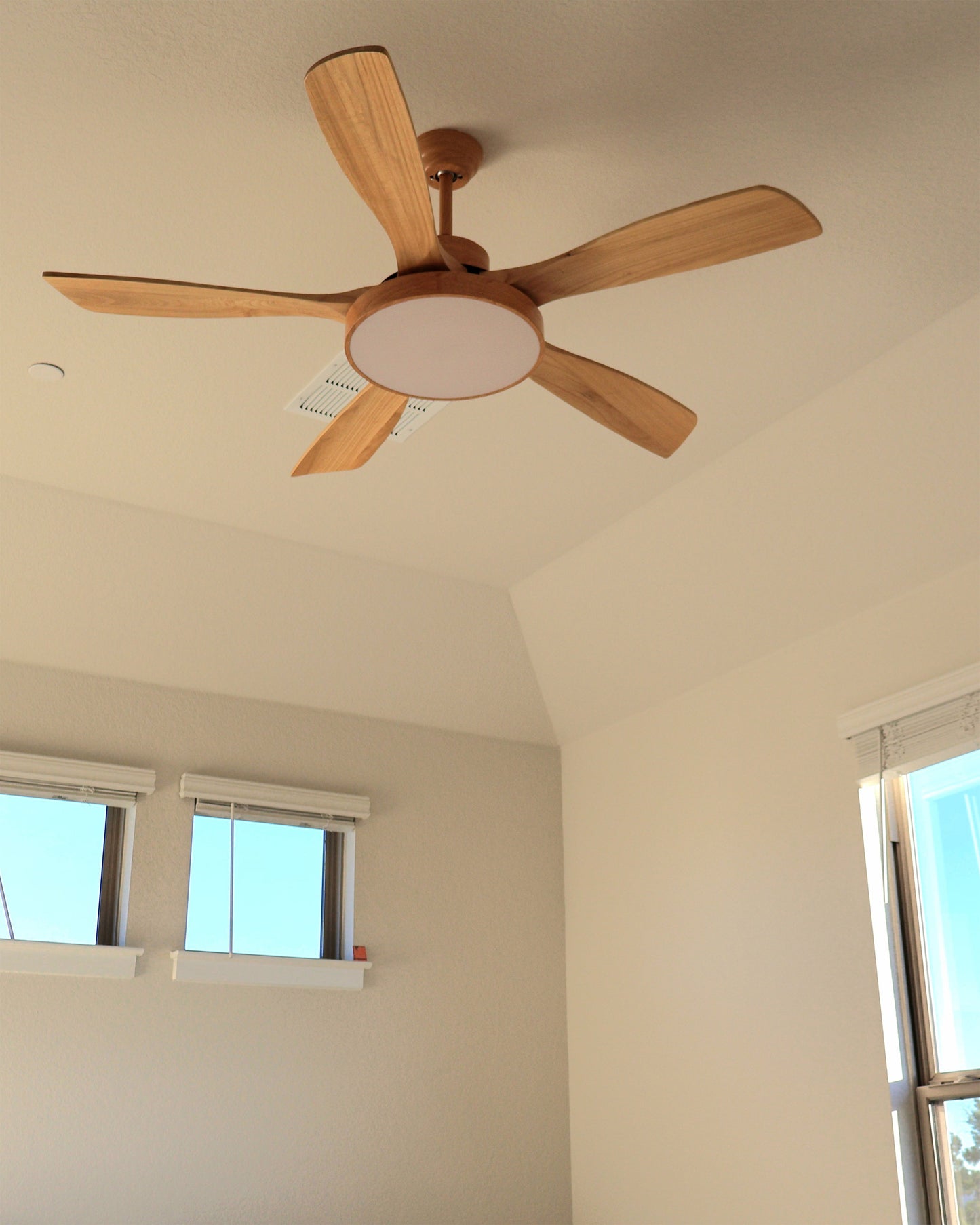 LED Ceiling Light with Reversible Fan