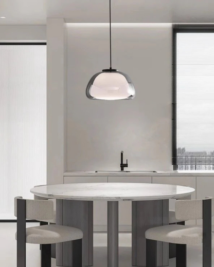 Translucent Encapsulated Dome Pendant Lamp