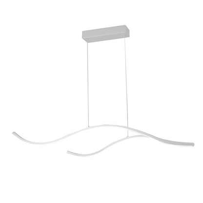 Wave Shaped LED Linear Ceiling Light