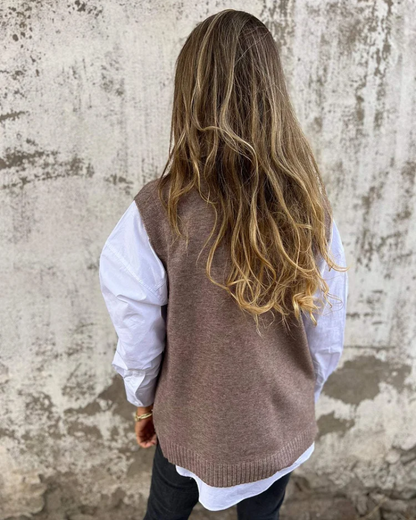 Women's V-Neck Sweater Vest