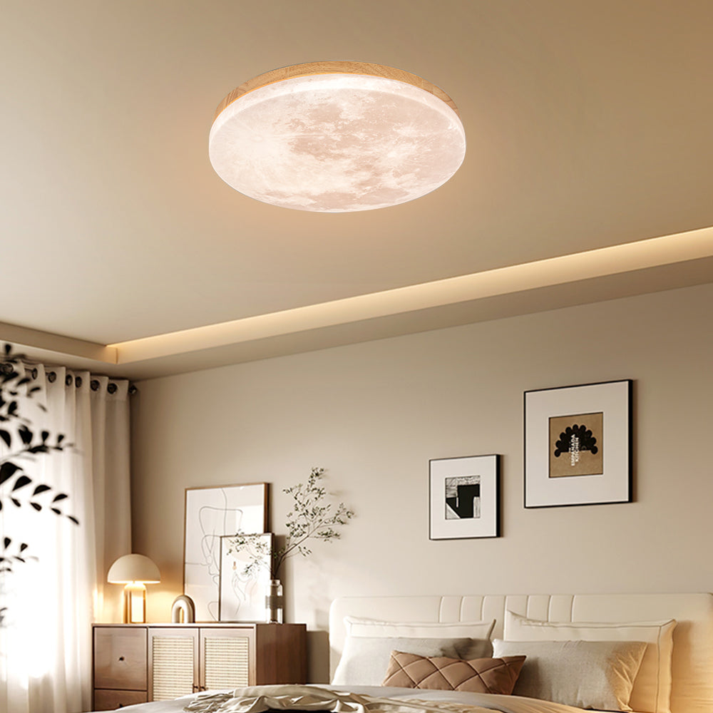 Moon Round LED Ceiling Light