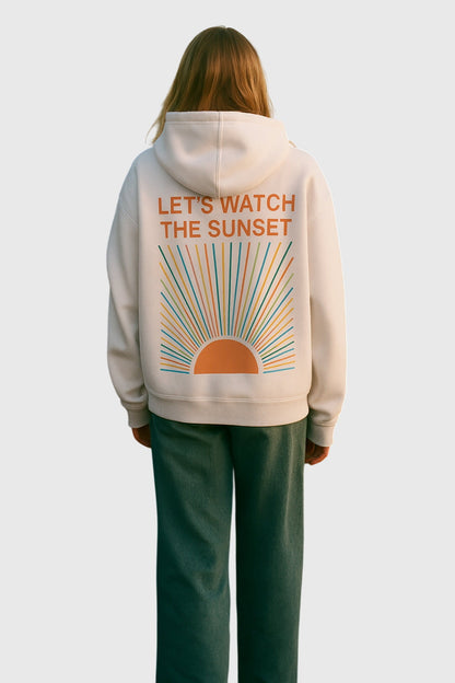 Graphic Print Zip-Up Hoodie Jacket For Women